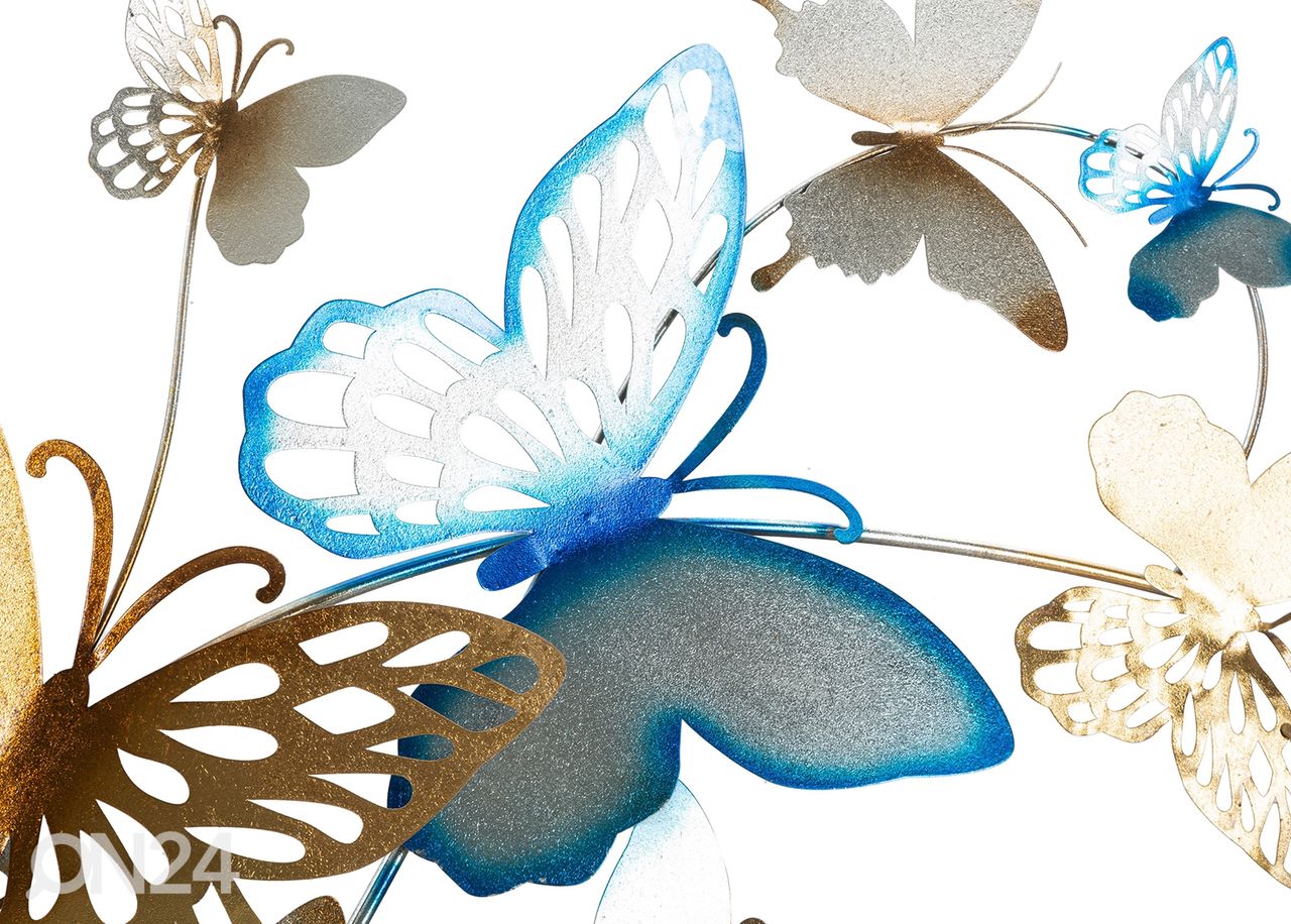 Seinadekoratsioon Butterflies 132x95,5 cm suurendatud