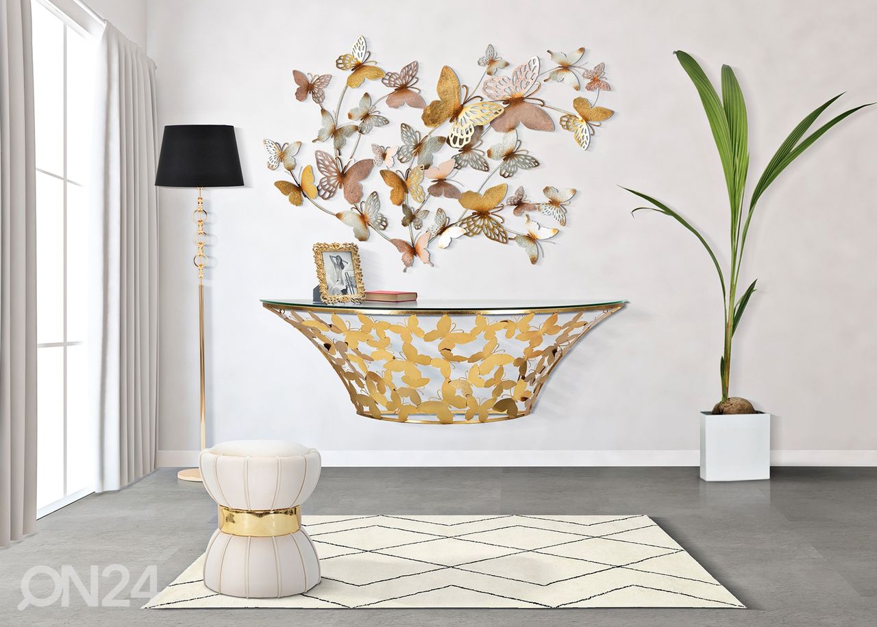 Seinadekoratsioon Butterflies 132x95,5 cm suurendatud