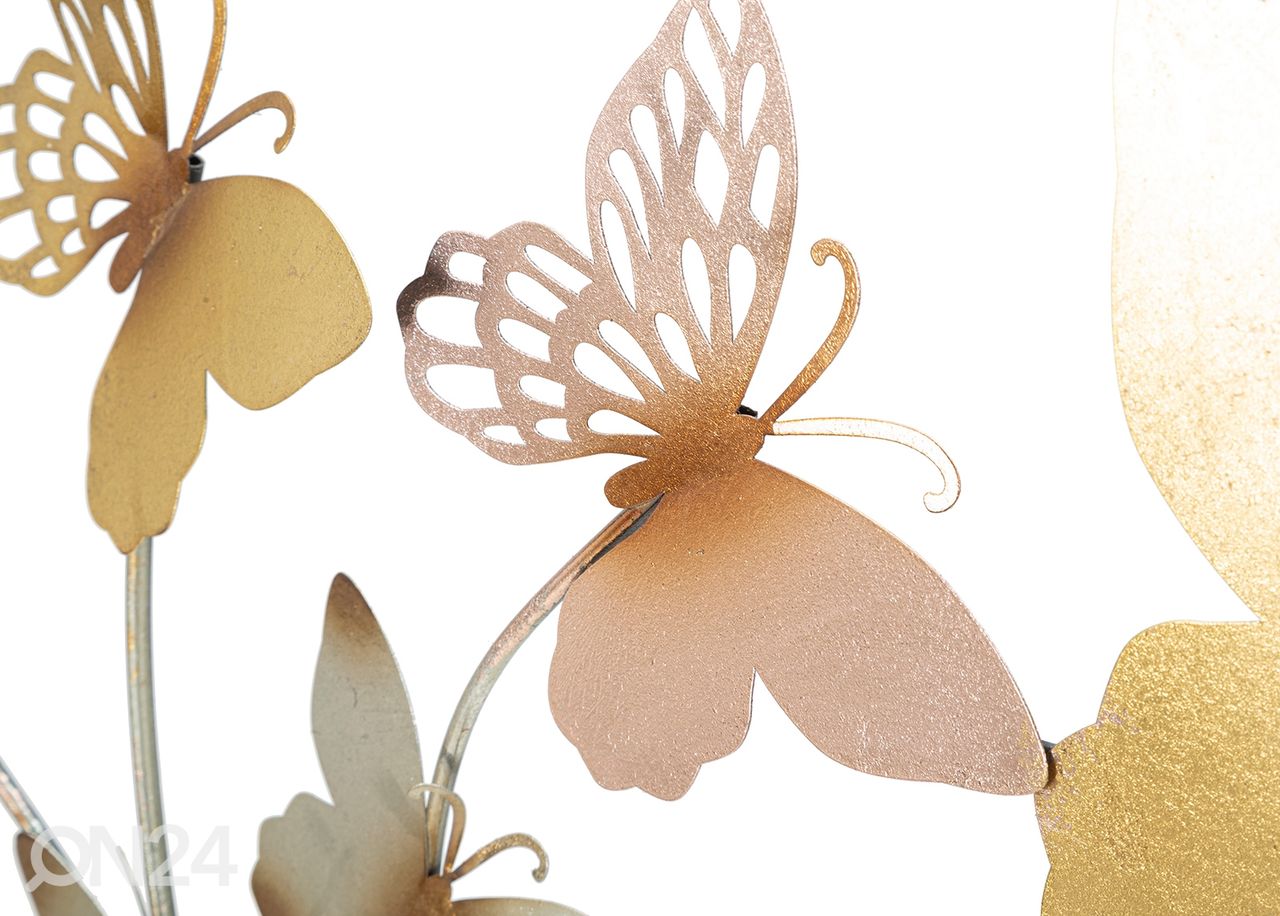 Seinadekoratsioon Butterflies 132x95,5 cm suurendatud