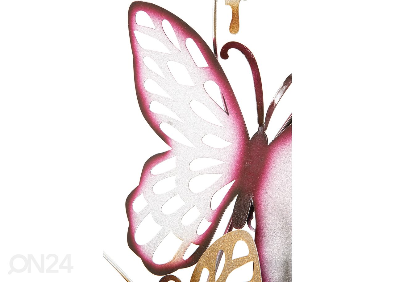 Seinadekoratsioon Butterflies 59,5x111,5 cm suurendatud