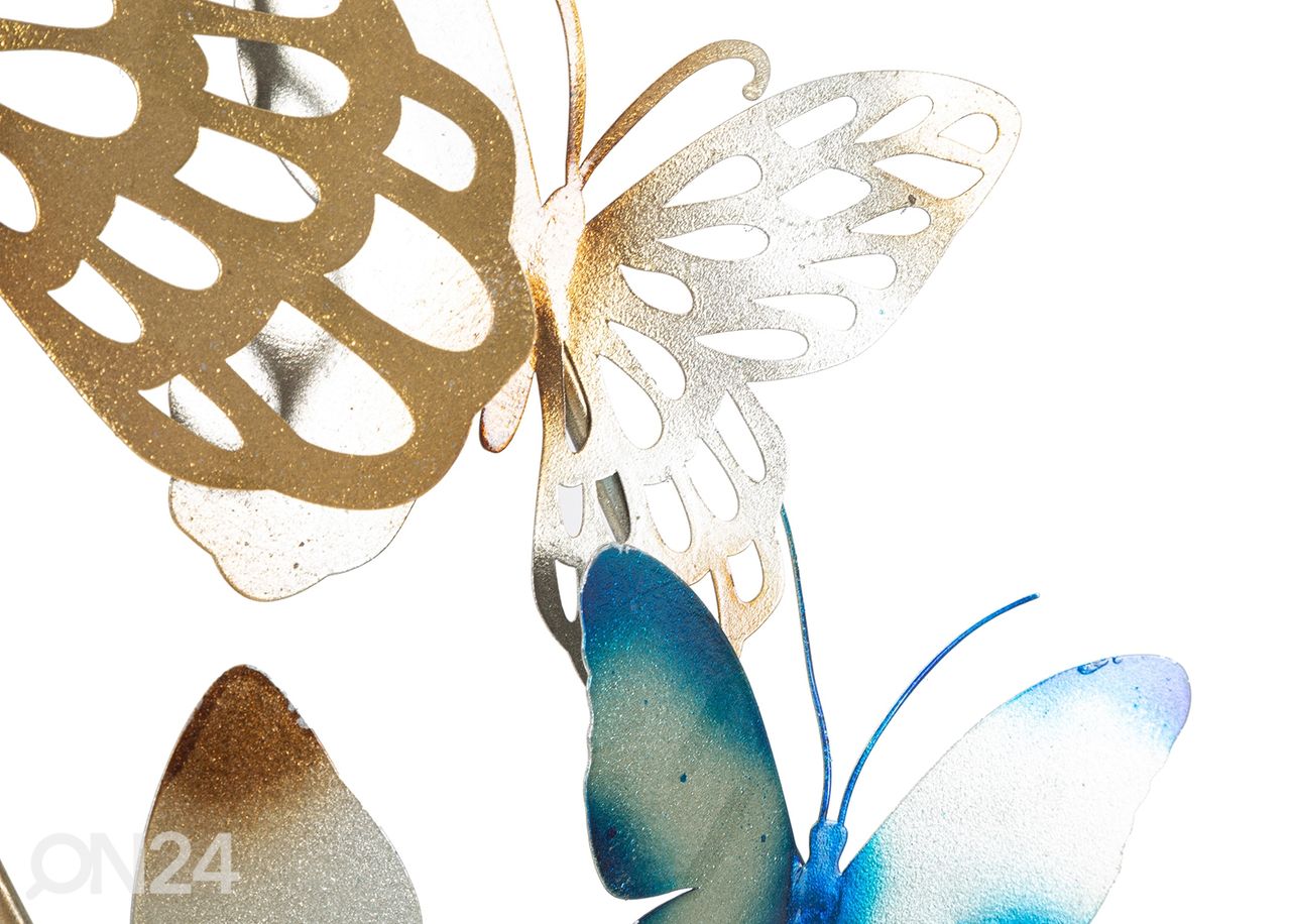 Seinadekoratsioon Butterflies 59,5x111,5 cm suurendatud