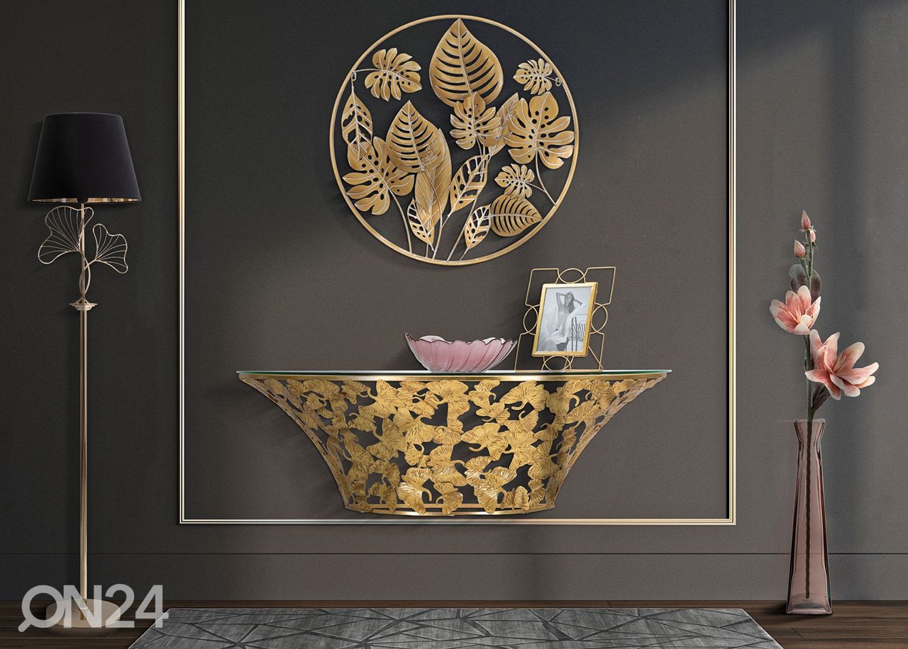 Seinadekoratsioon Jungle Round 80 cm suurendatud