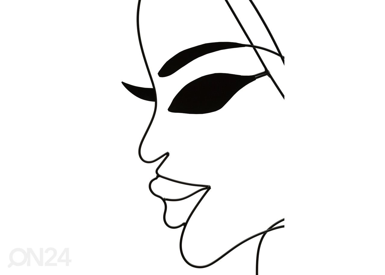 Seinadekoratsioonid Tribal Woman 2tk 70x100 cm suurendatud