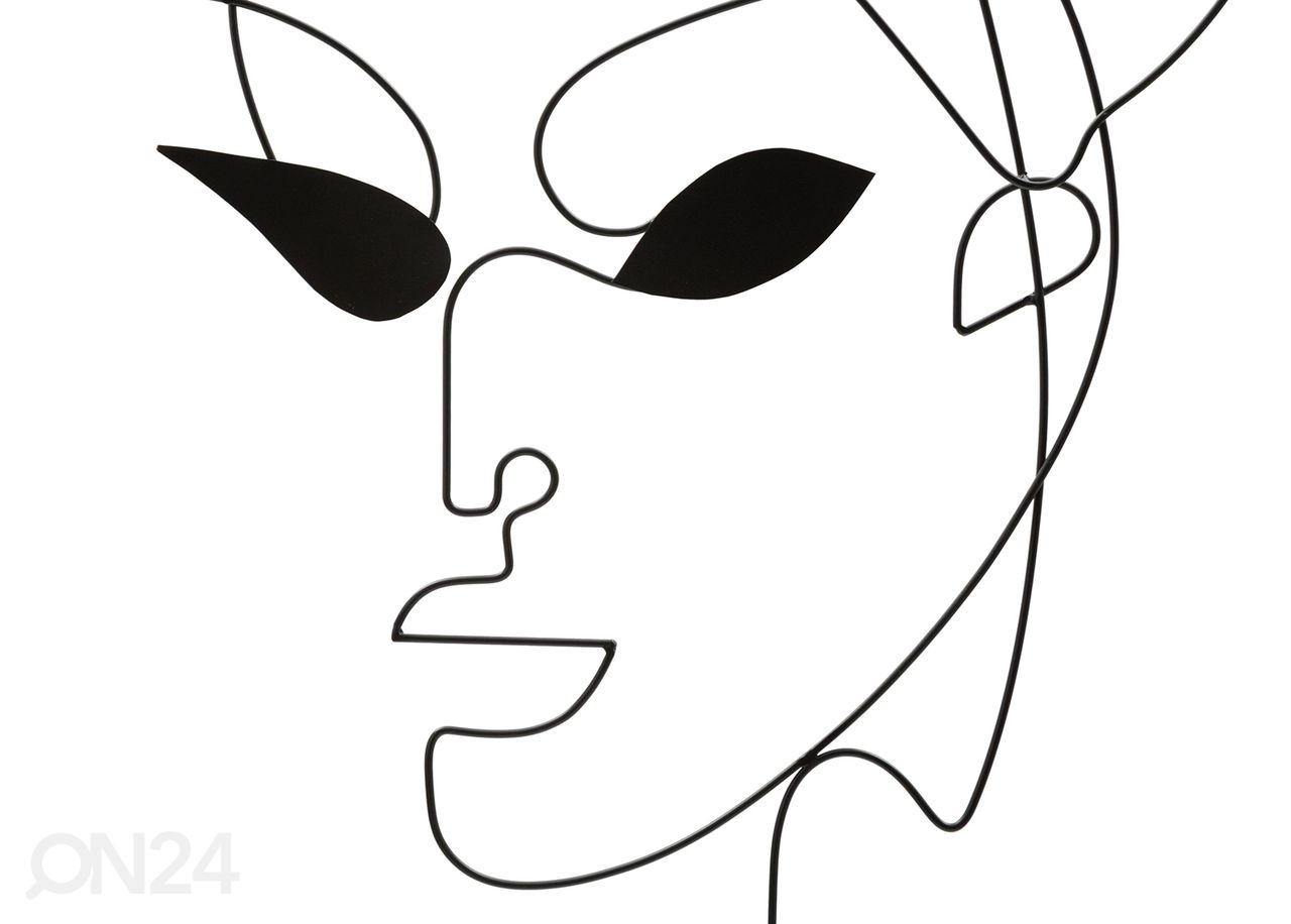 Seinadekoratsioonid Tribal Woman 2tk 70x100 cm suurendatud