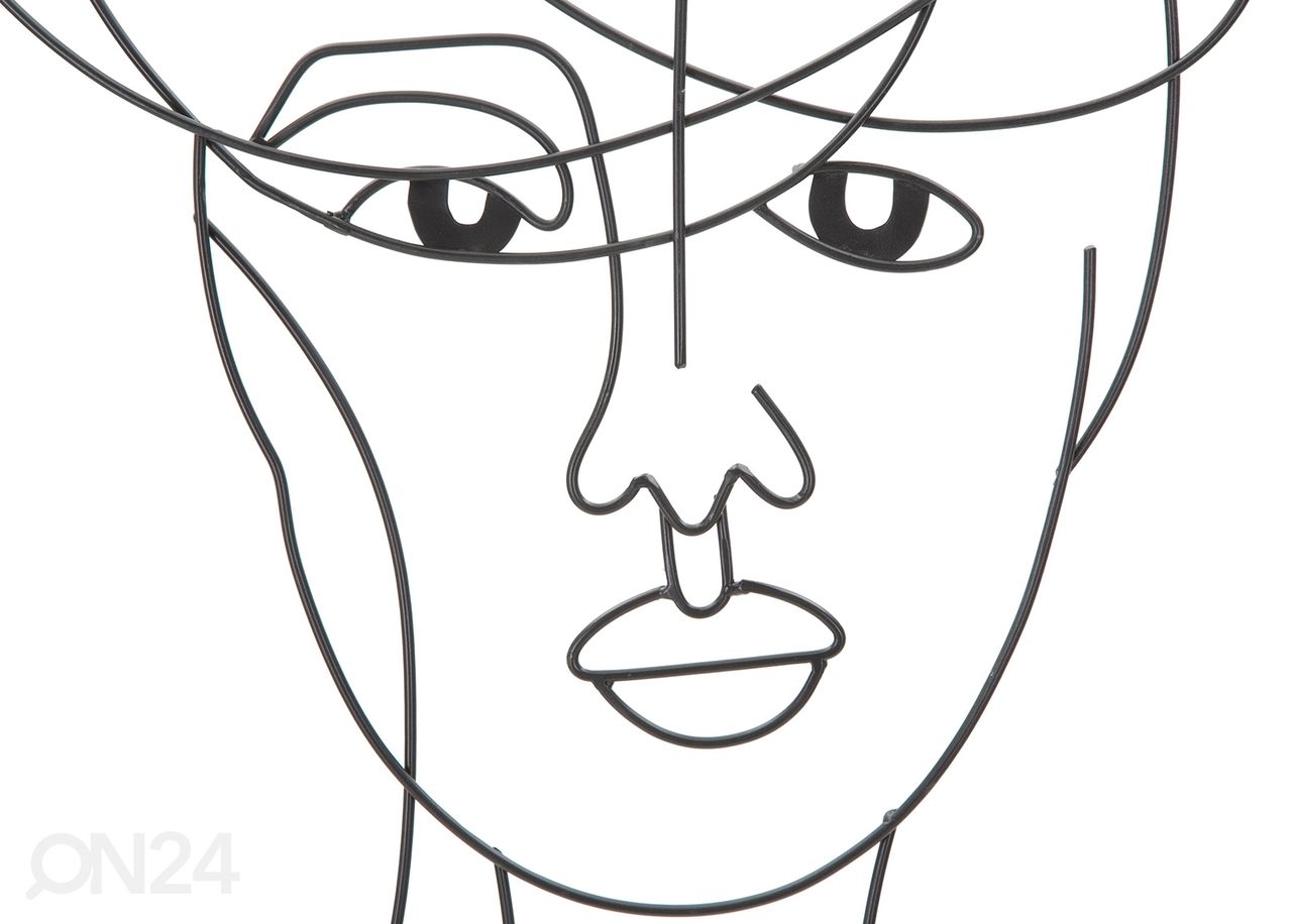 Seinadekoratsioonid Woman 2tk 60x80 cm suurendatud