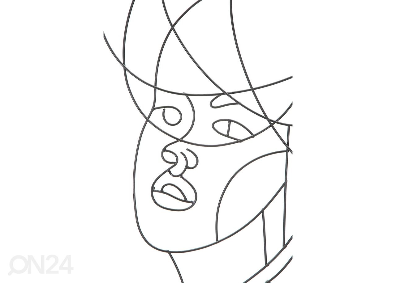 Seinadekoratsioonid Woman 2tk 60x80 cm suurendatud