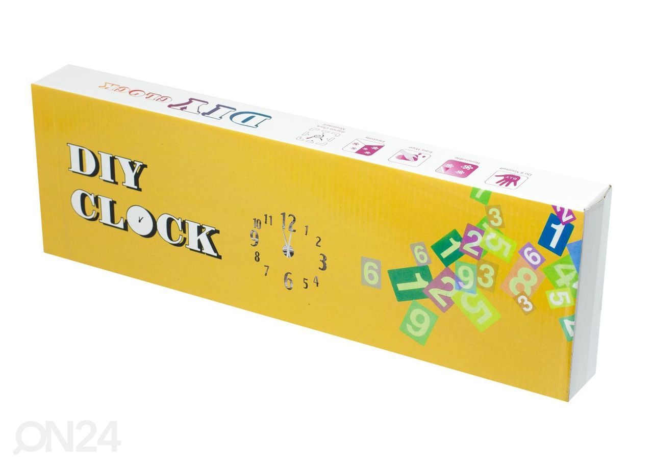 Seinakell kleebitav 12 numbrit 80-120 cm suurendatud