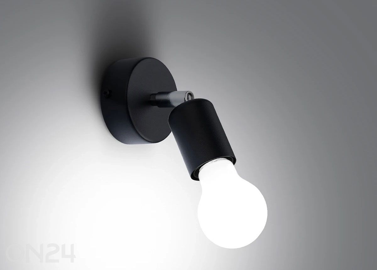 Seinalamp Fornes 1, must suurendatud