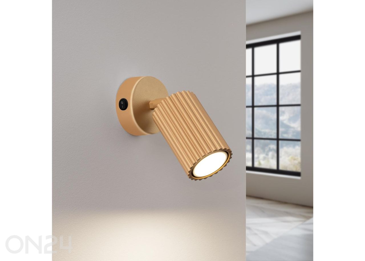 Seinalamp Karbon lülitiga suurendatud