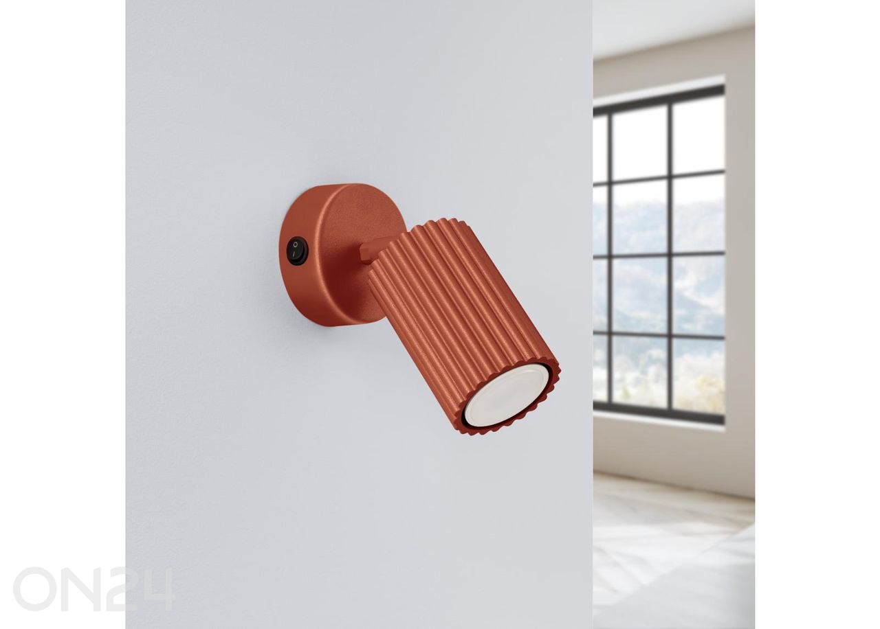 Seinalamp Karbon lülitiga suurendatud