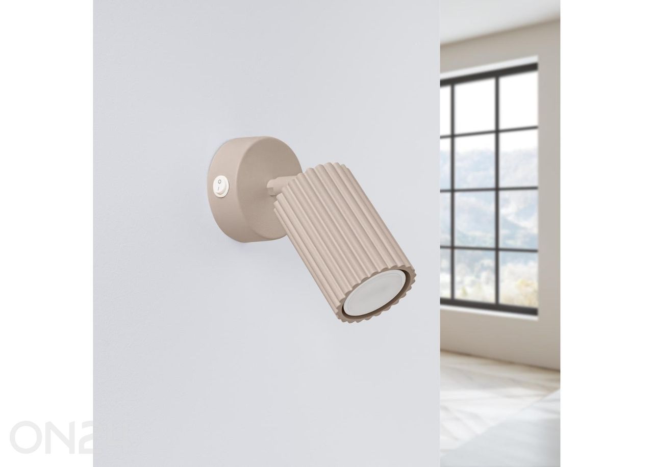 Seinalamp Karbon lülitiga suurendatud