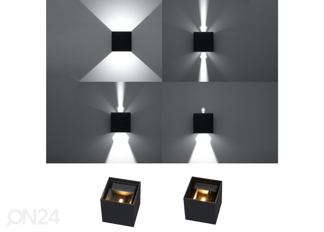 Seinalamp Luca LED suurendatud