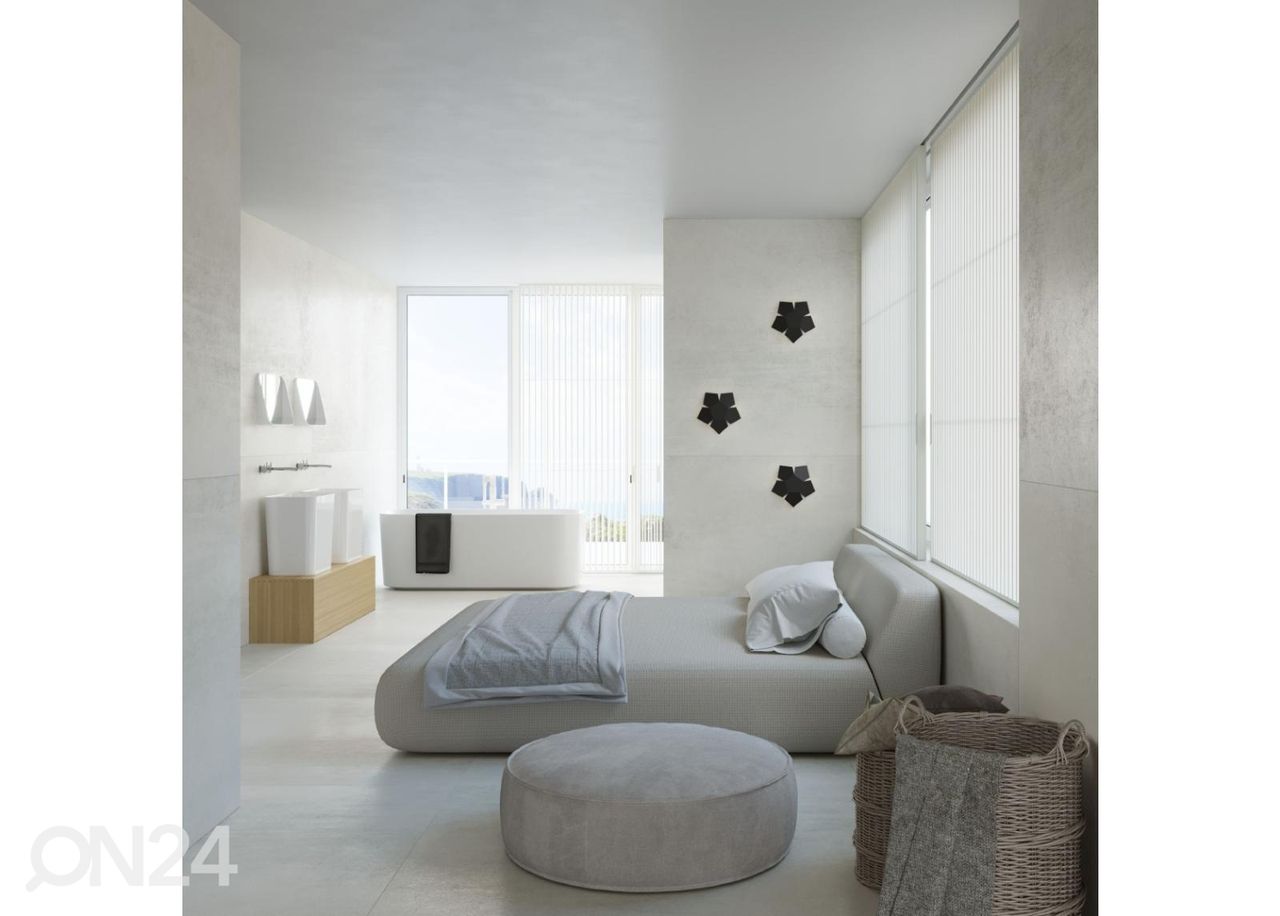 Seinalamp Penta, must suurendatud