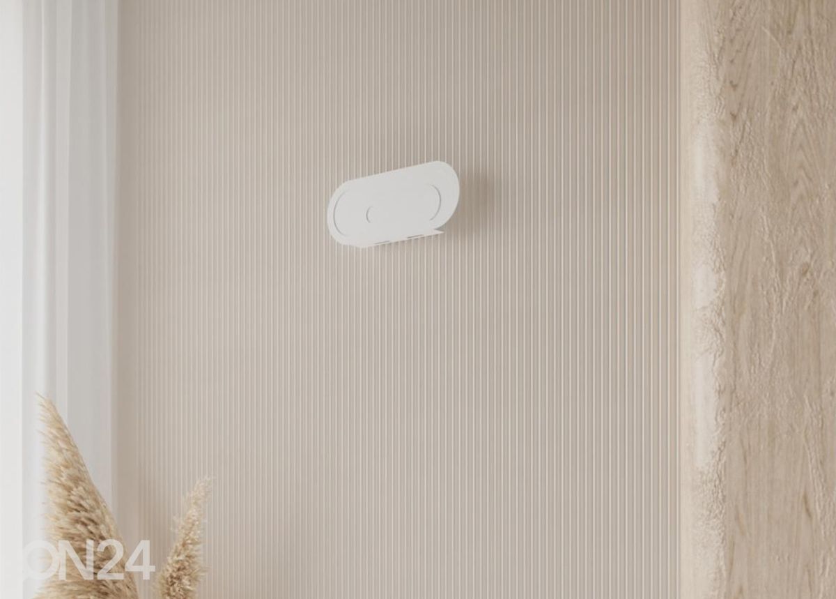 Seinalamp Saccon, valge suurendatud