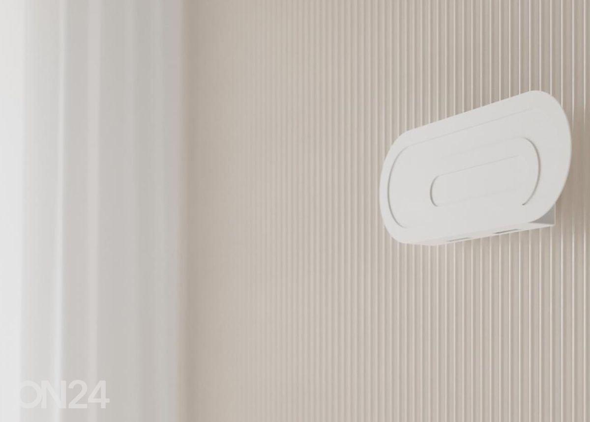 Seinalamp Saccon, valge suurendatud