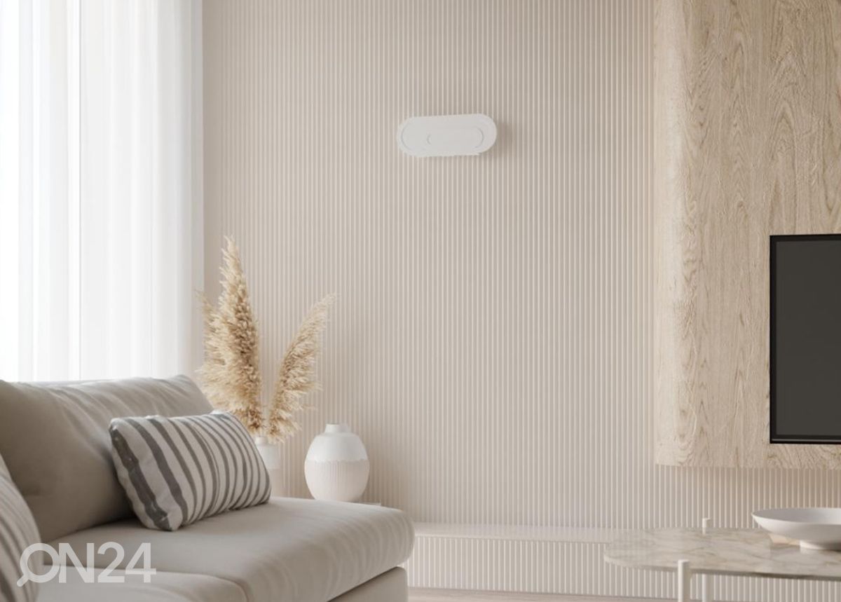 Seinalamp Saccon, valge suurendatud