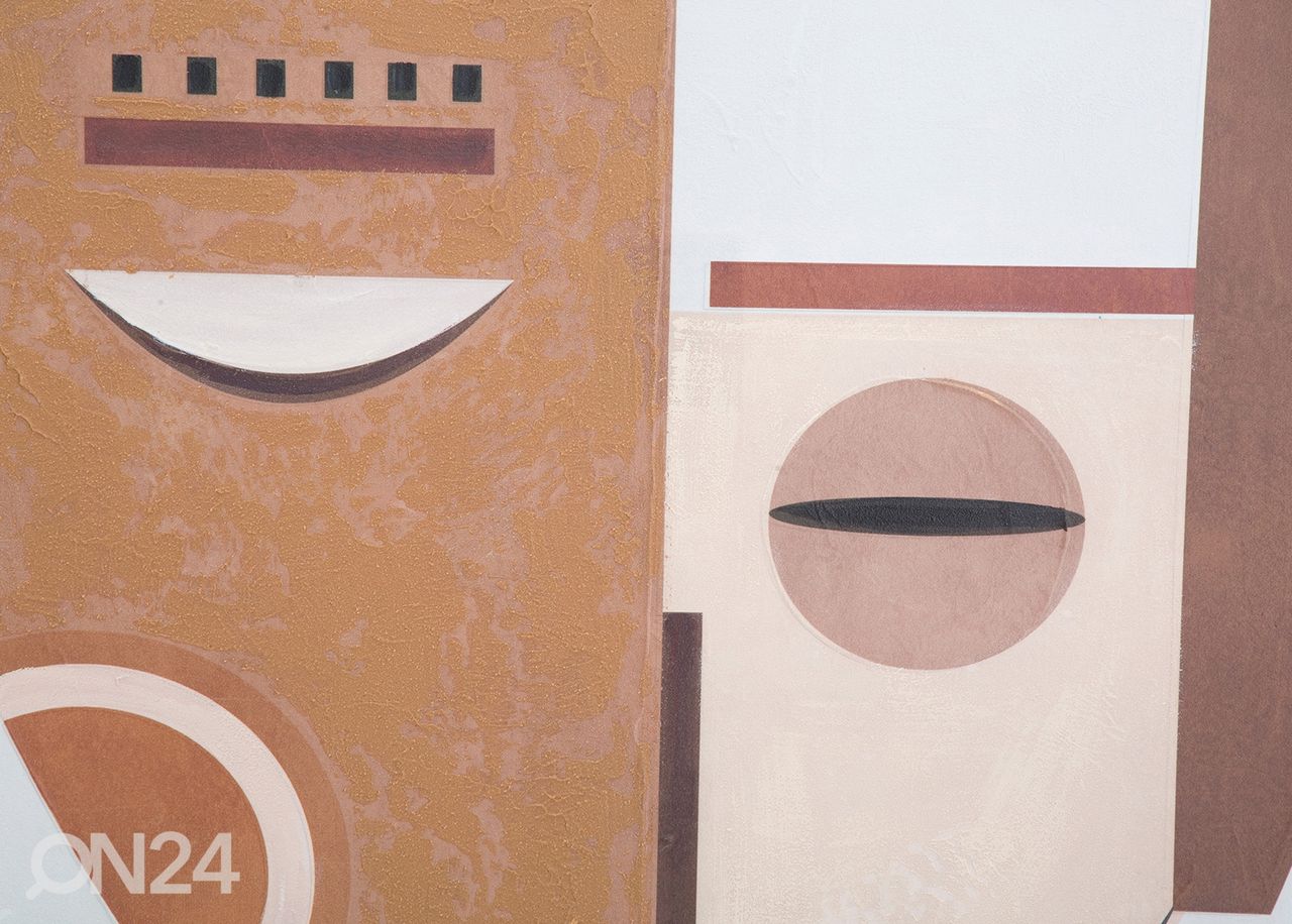 Seinamaal Ethnic Face 60x80 cm suurendatud