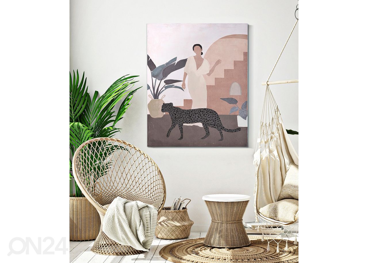 Seinamaal Lady-C 80x100 cm suurendatud