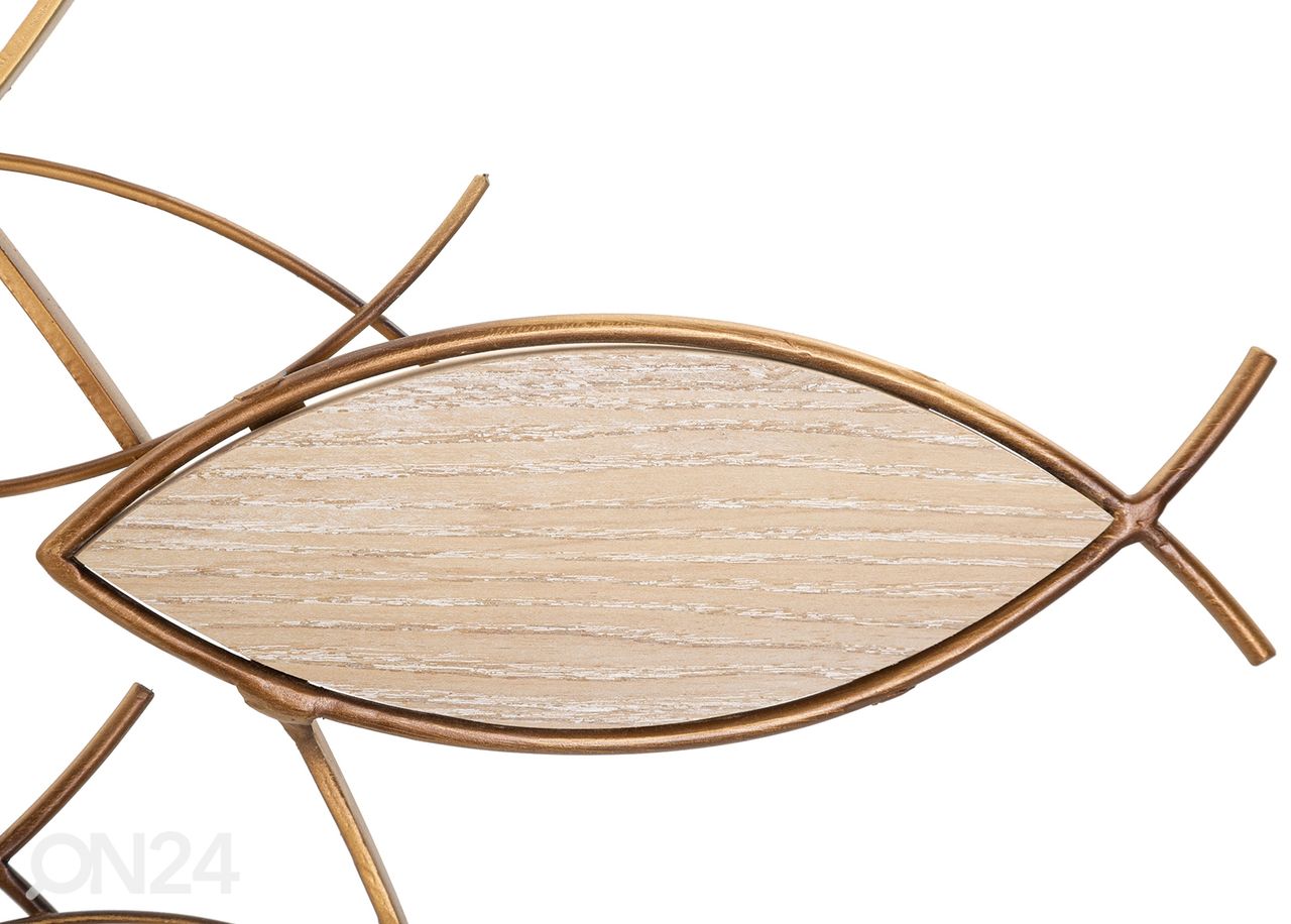 Seinapeegel Fish 91x39 cm suurendatud