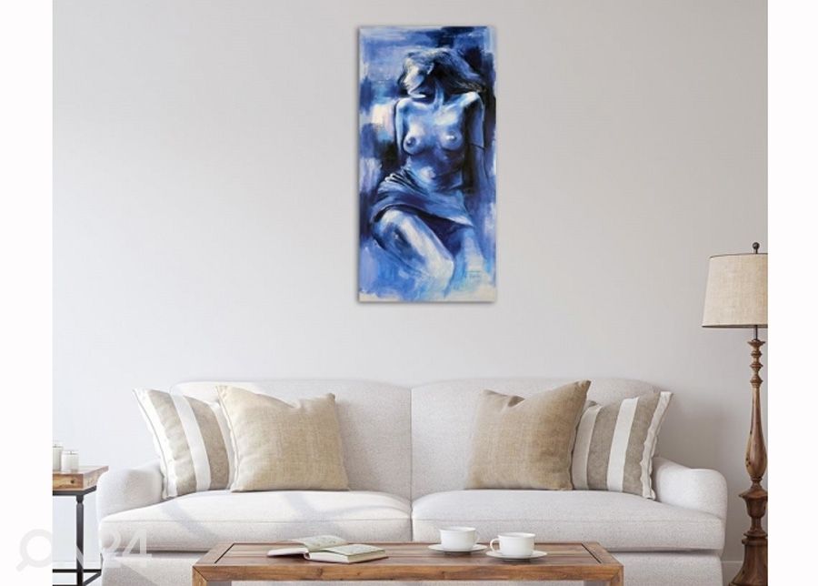 Seinapilt Female act 3D 50x100 cm suurendatud