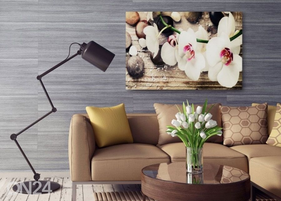 Seinapilt Orchid 70x100 cm suurendatud