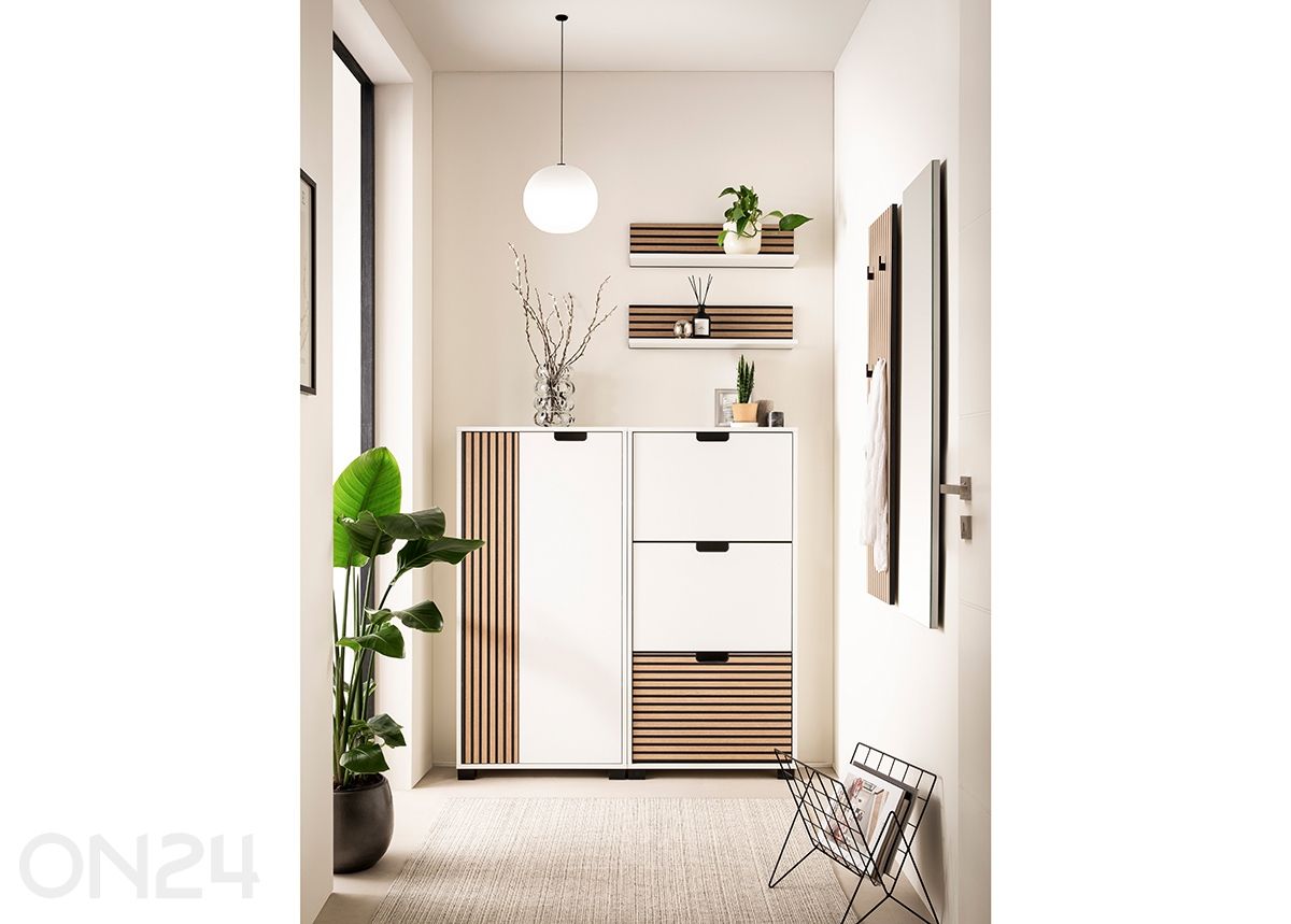 Seinariiulite komplekt Ryker, 2 tk suurendatud