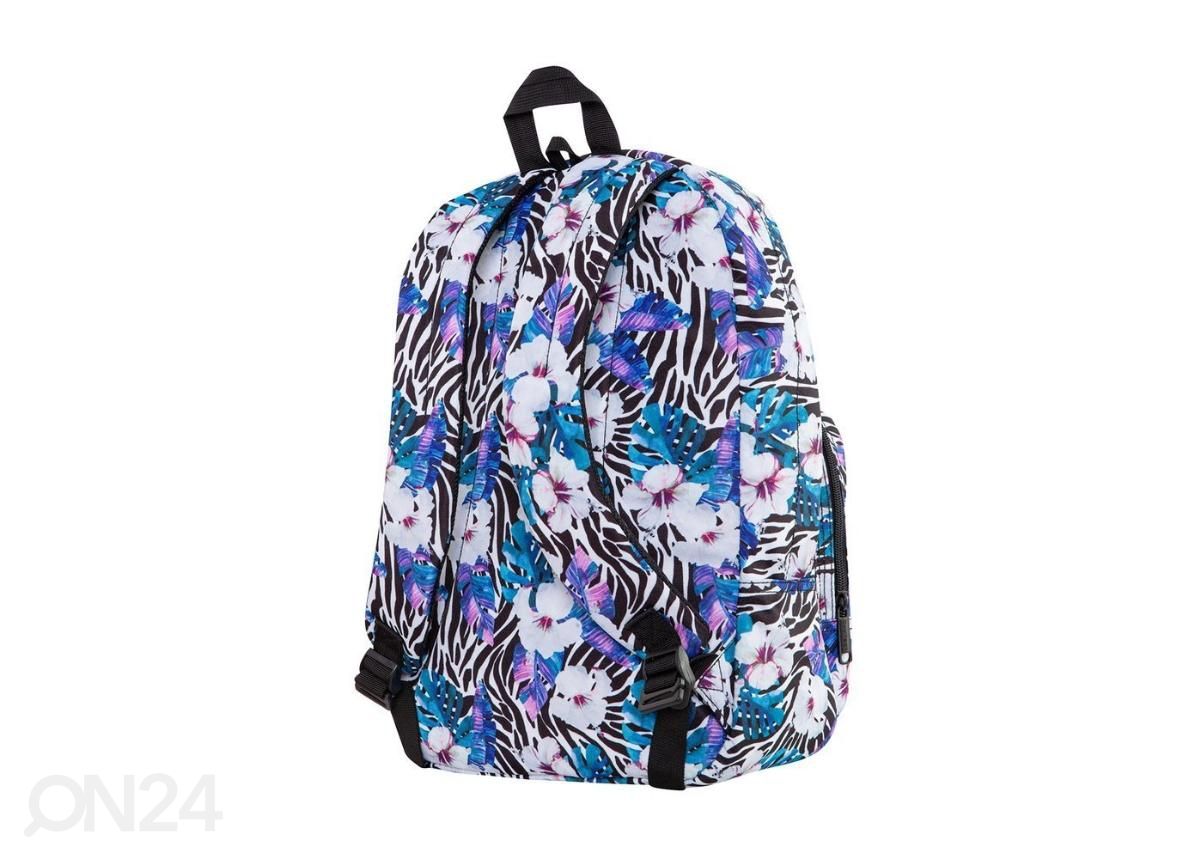 Seljakott CoolPack Ohio noorukile Flower Zebra 24L suurendatud
