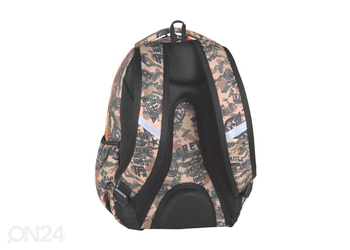 Seljakott CoolPack Spiner Termic Badges pruun 27 L suurendatud