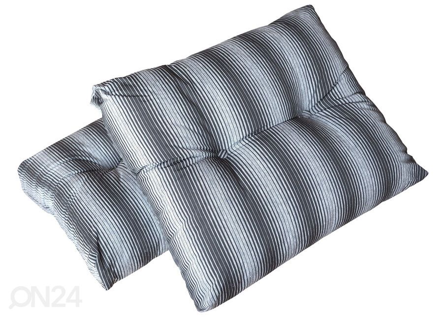 Seljatoepadjad euroalusele 55x61 cm, 2 tk suurendatud
