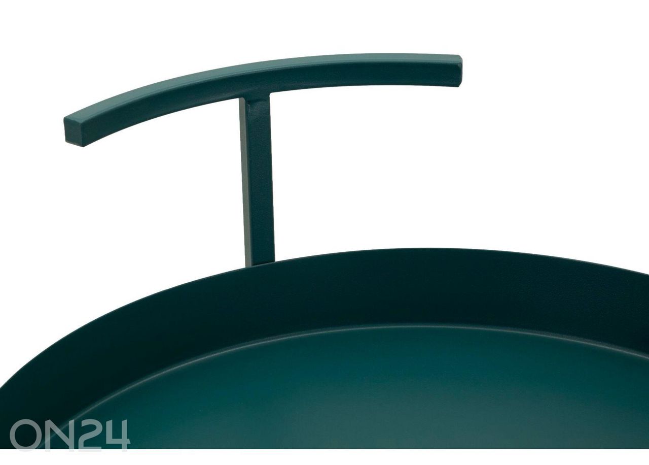 Serveerimiskäru Saturno, sinakasroheline suurendatud