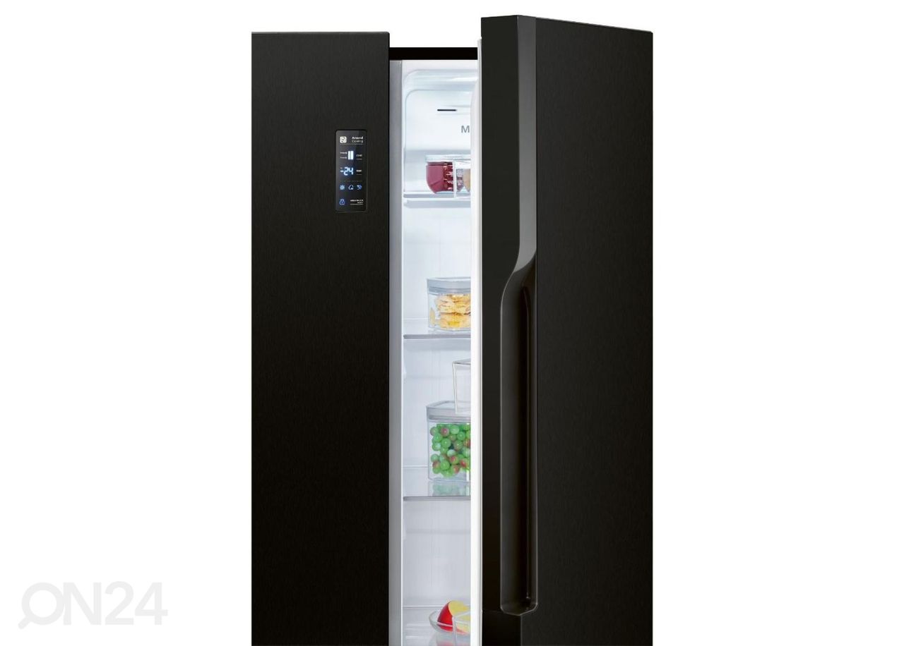 Side-by-side külmik Bomann SBS73241SIX must suurendatud