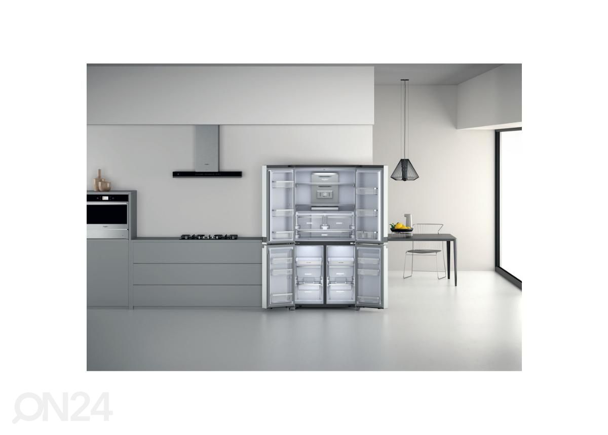 Side-by-side külmik Whirlpool WQ9M2L suurendatud