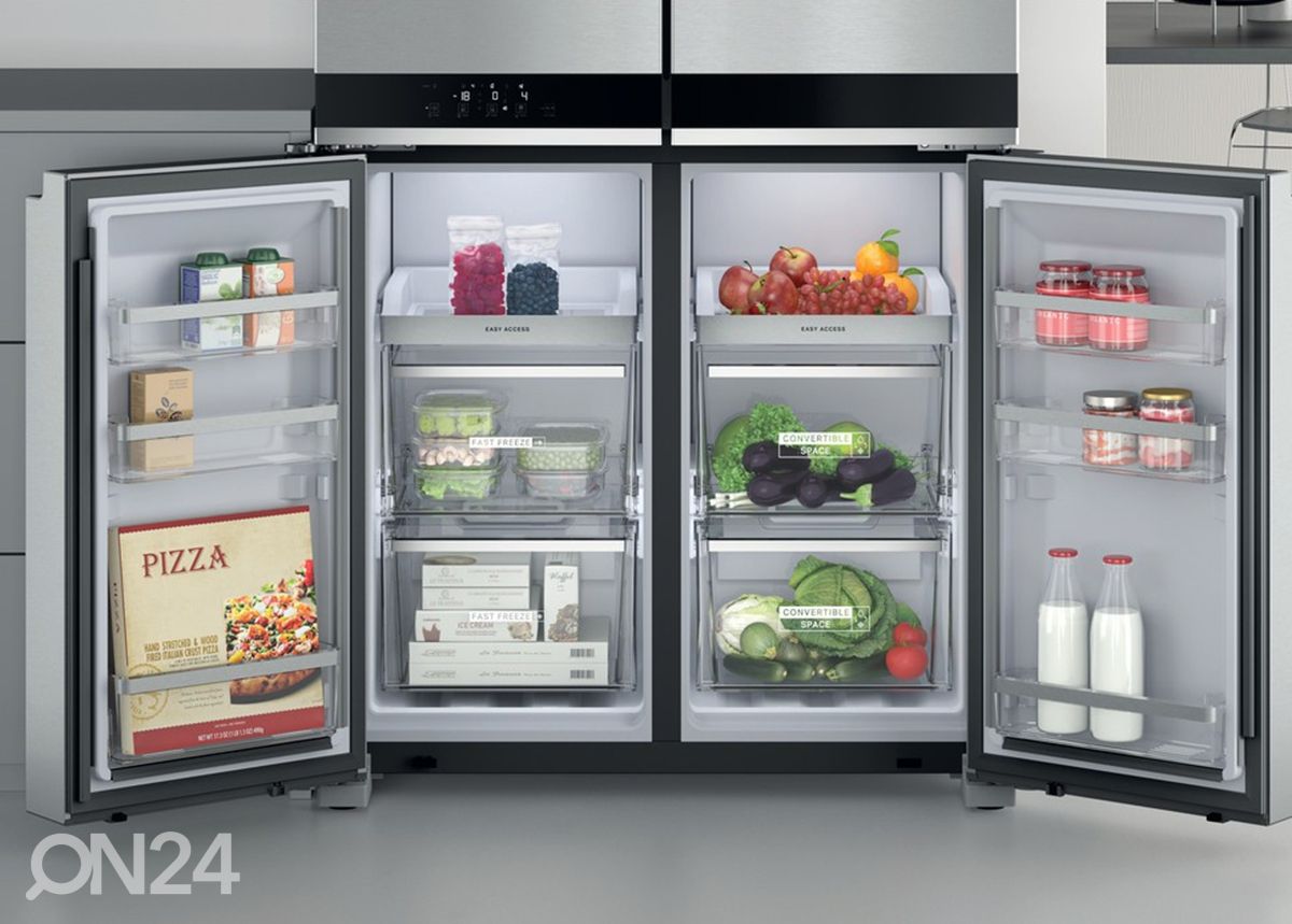 Side-by-Side külmik Whirlpool WQ9M2L suurendatud