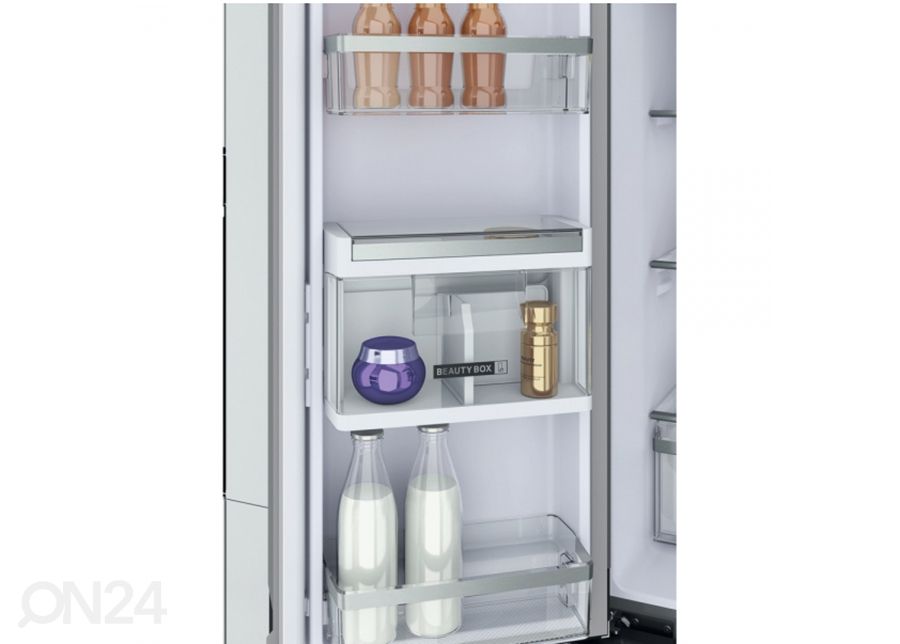Side-by-side külmik Whirlpool WQ9U1L suurendatud mõõdud