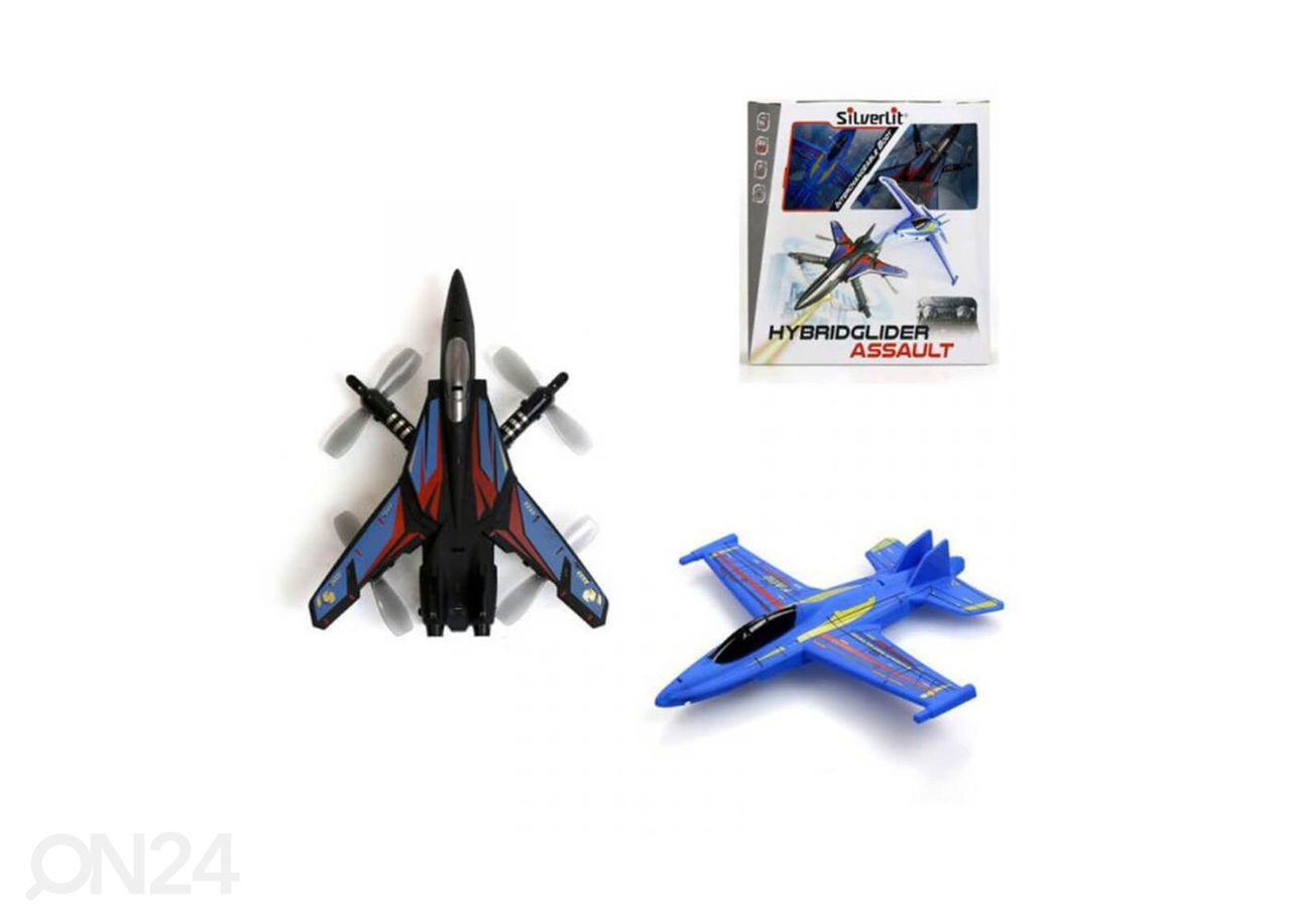 Silverlit Puldiga Lennuk Hybrid Glider suurendatud