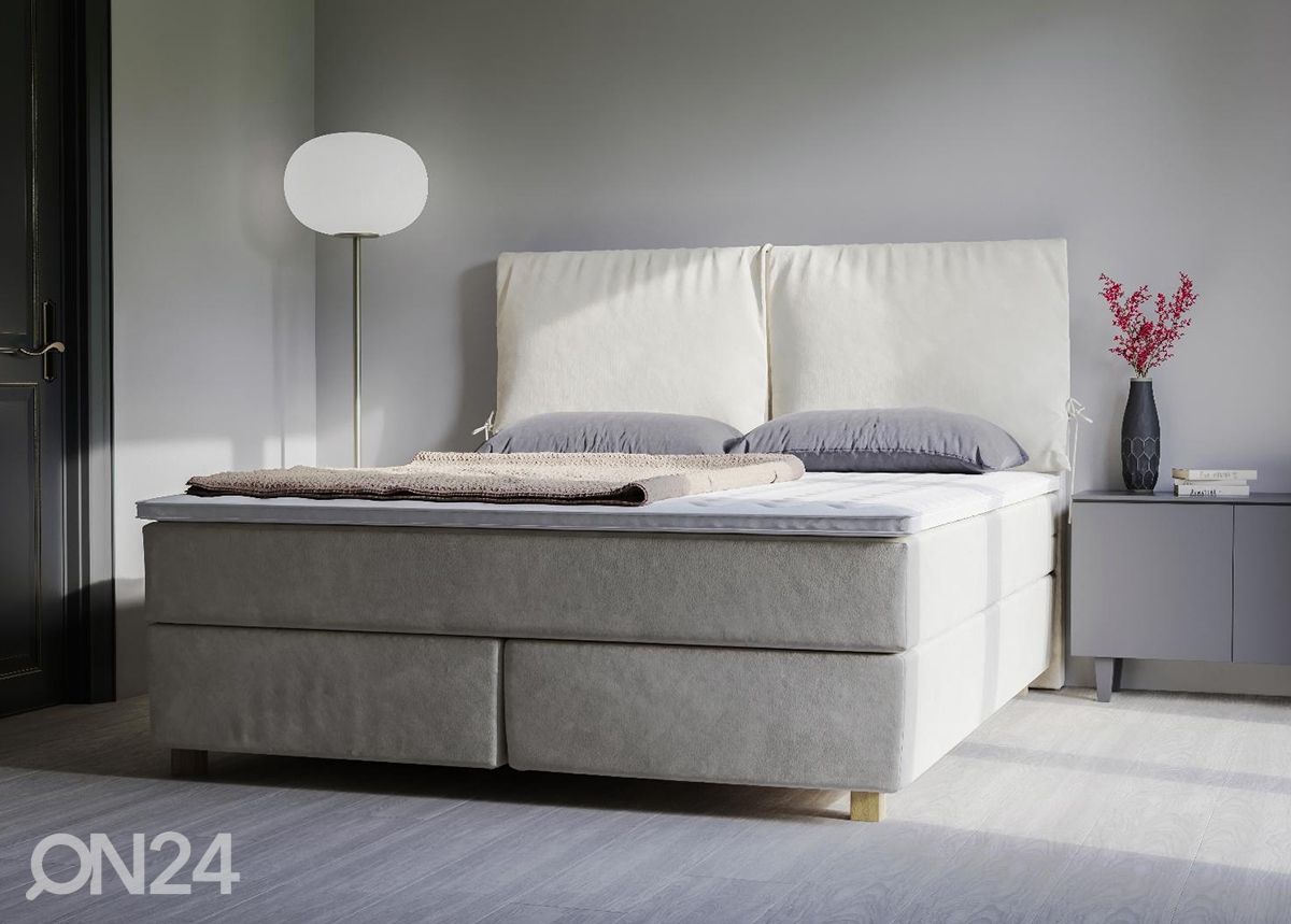 Sime Beds kontinentaalvoodi Nele 140x200 cm suurendatud