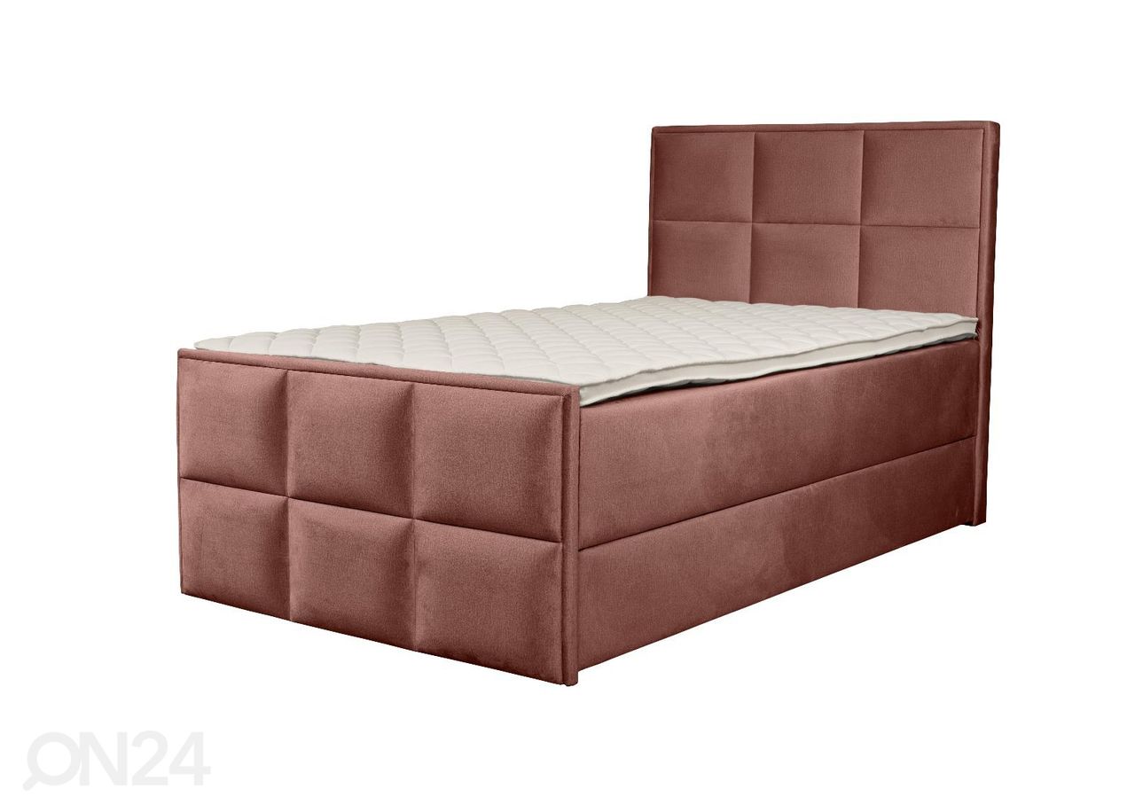 Sime Beds pesukastiga kontinentaalvoodi Helena 120x200cm suurendatud