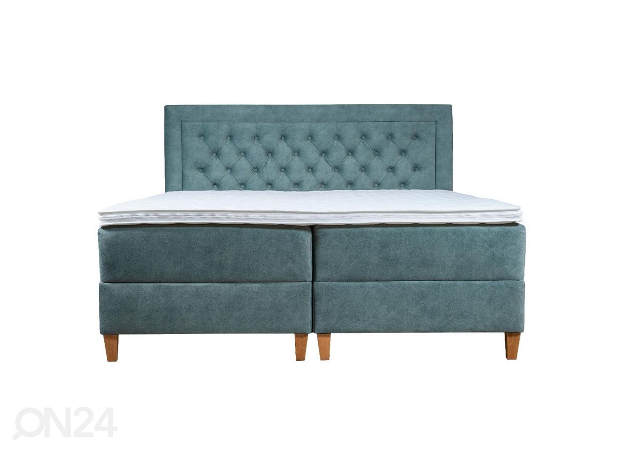 Sime Beds pesukastiga kontinentaalvoodi Marleen 140x210cm suurendatud