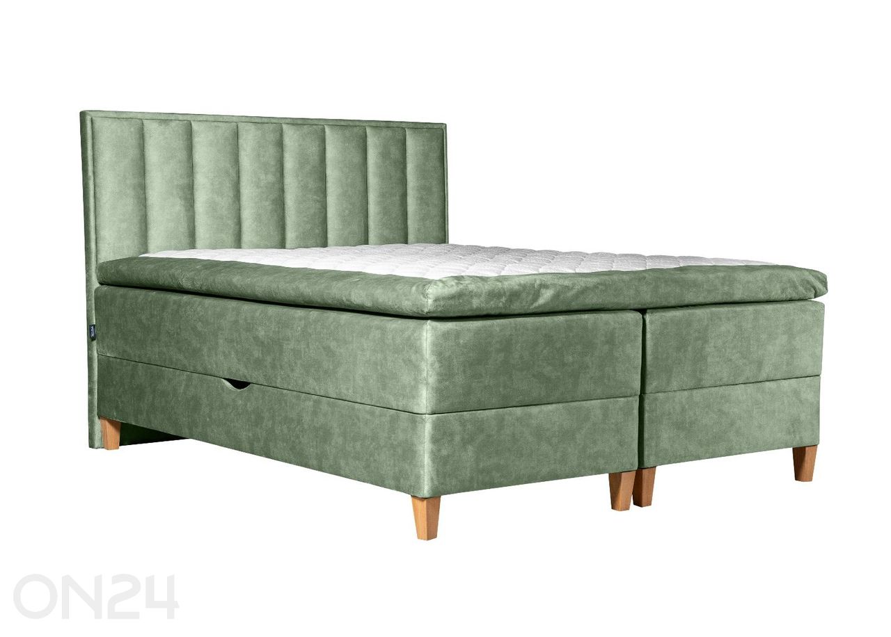 Sime Beds pesukastiga kontinentaalvoodi Mileen 200x210 cm suurendatud