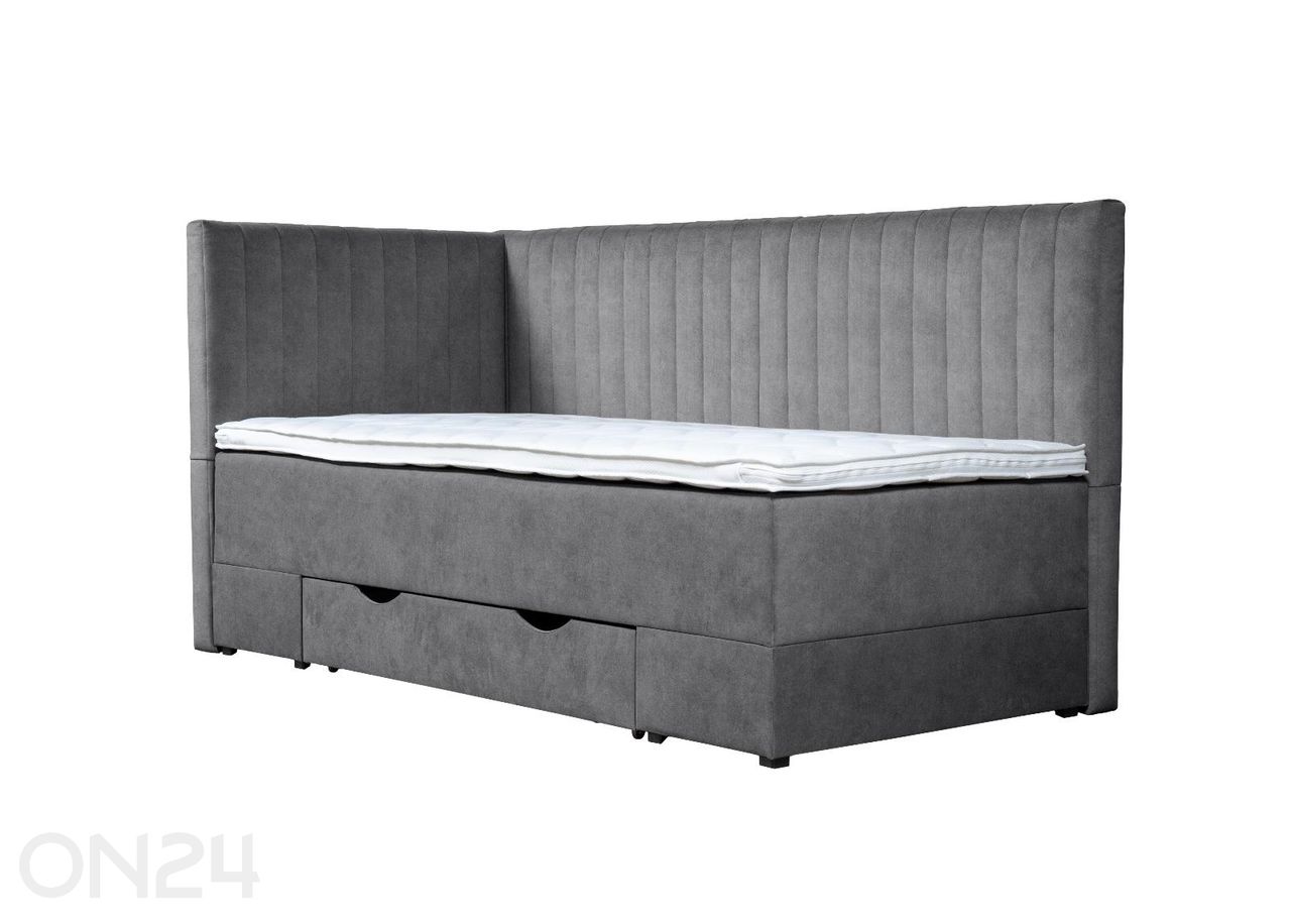 Sime Beds pesukastiga voodi Nora 80x200 cm suurendatud