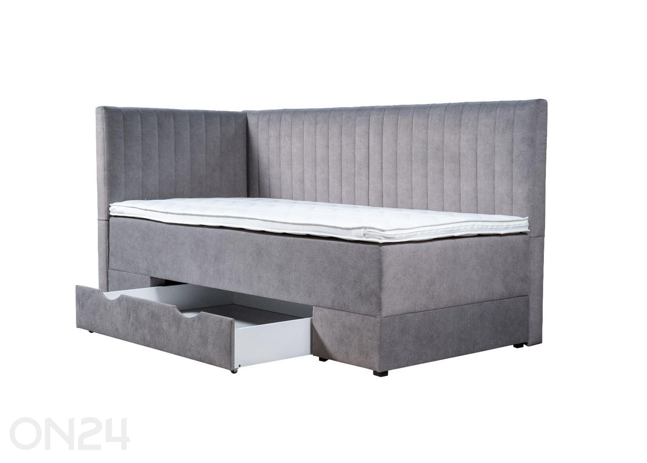 Sime Beds pesukastiga voodi Nora 80x200 cm suurendatud