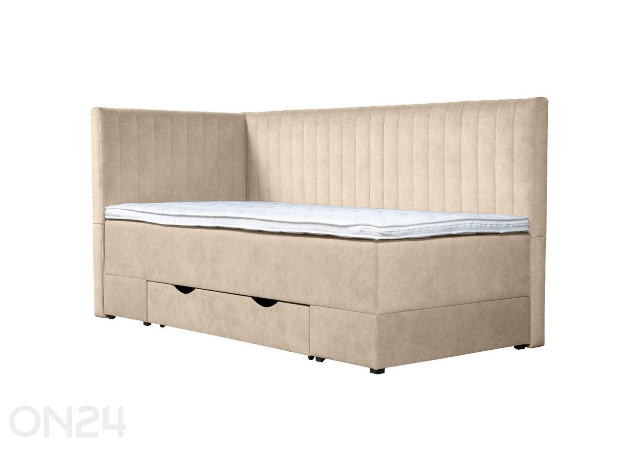 Sime Beds pesukastiga voodi Nora 80x200 cm suurendatud