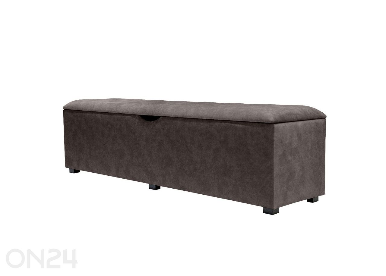 Sime Beds tumba panipaigaga LINEA Nööp 120 cm suurendatud