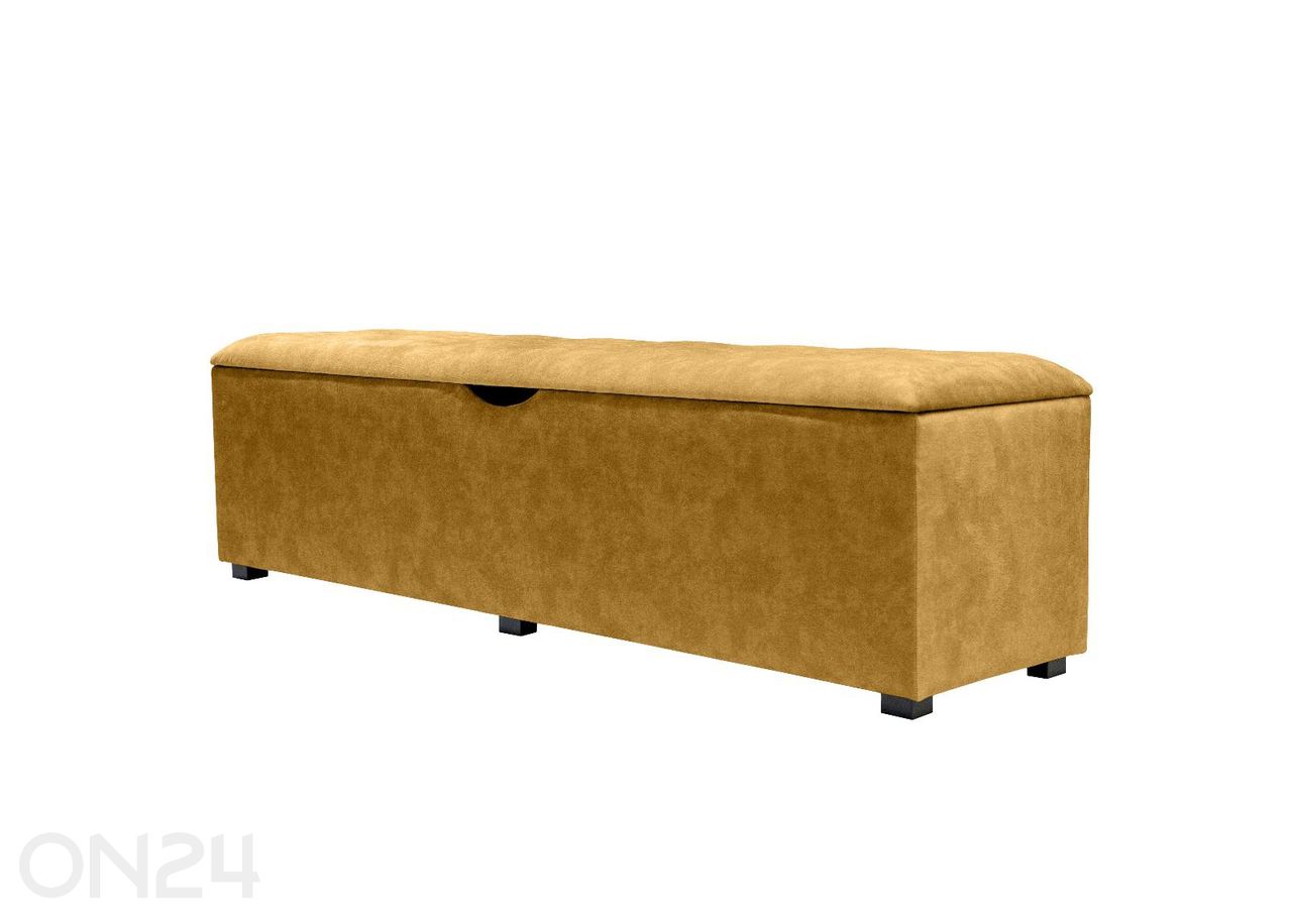 Sime Beds tumba panipaigaga LINEA Nööp 180 cm suurendatud