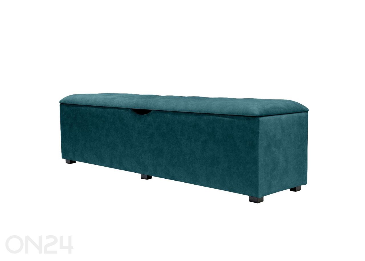 Sime Beds tumba panipaigaga LINEA Nööp 180 cm suurendatud