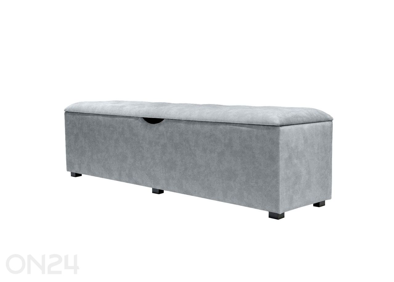 Sime Beds tumba panipaigaga LINEA Nööp 180 cm suurendatud