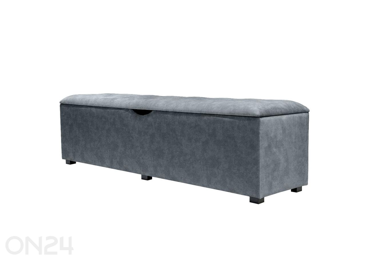 Sime Beds tumba panipaigaga LINEA Nööp 180 cm suurendatud