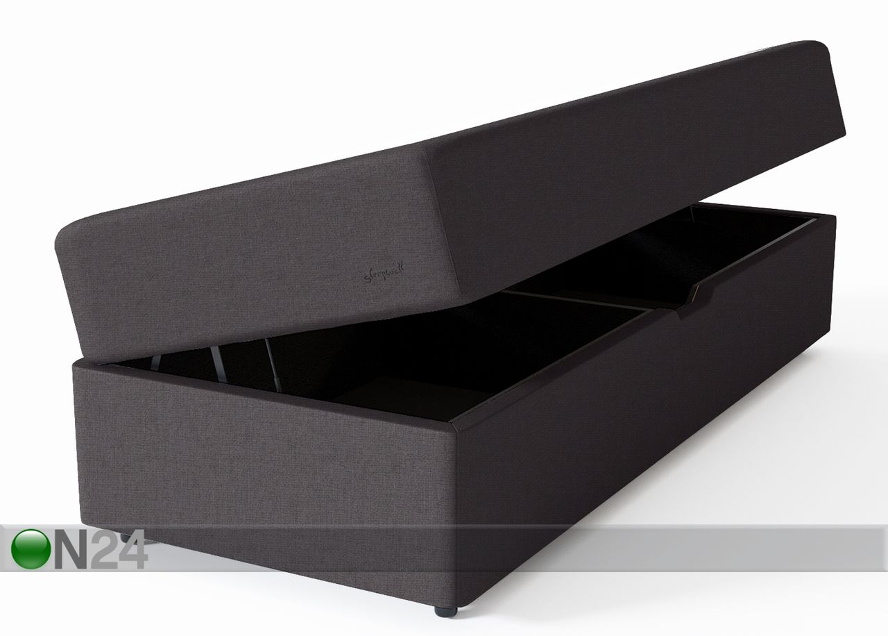 Sleepwell kušett RED Pocket Storage jäik 80x200 cm suurendatud