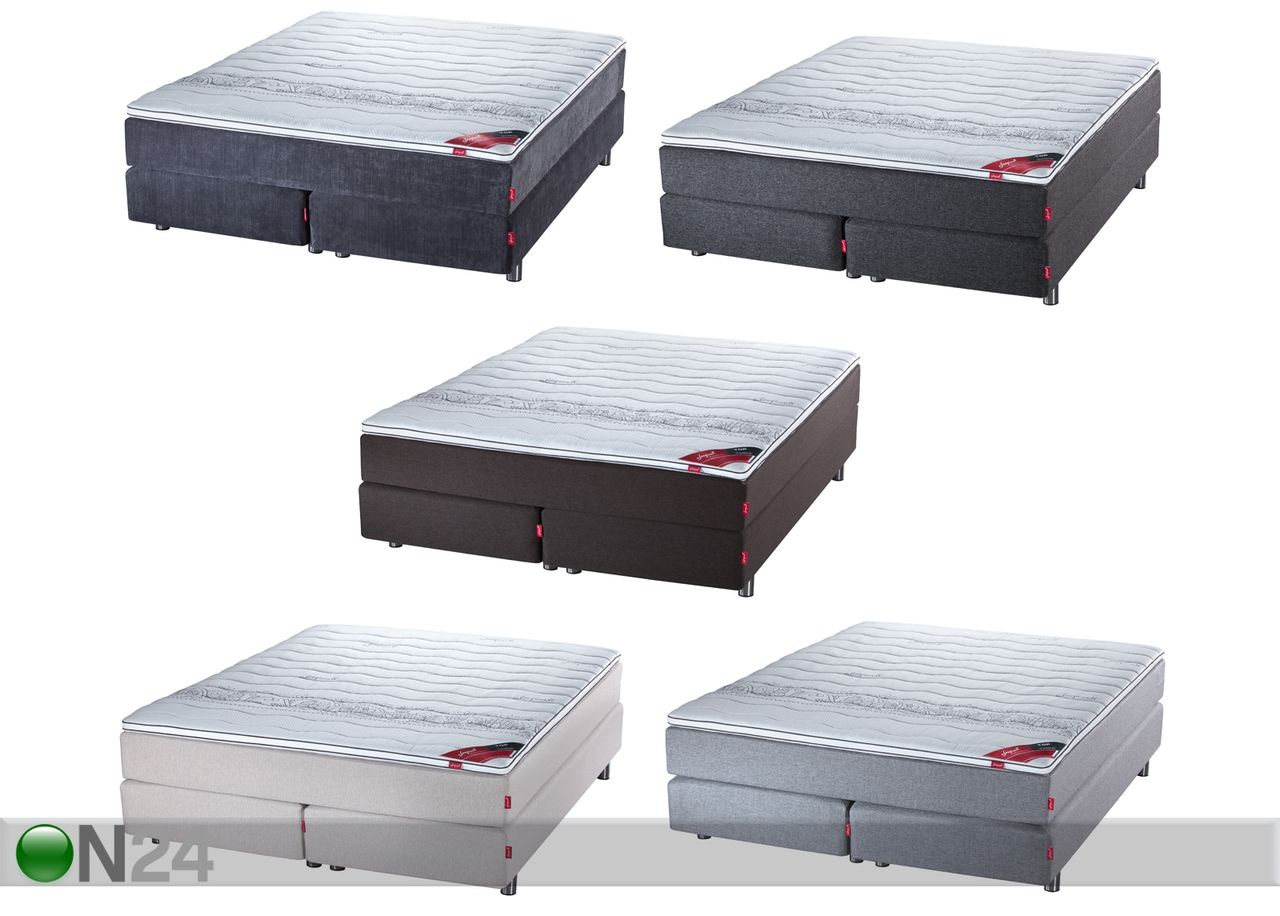 Sleepwell Red Continental voodi hard 160x200 cm suurendatud