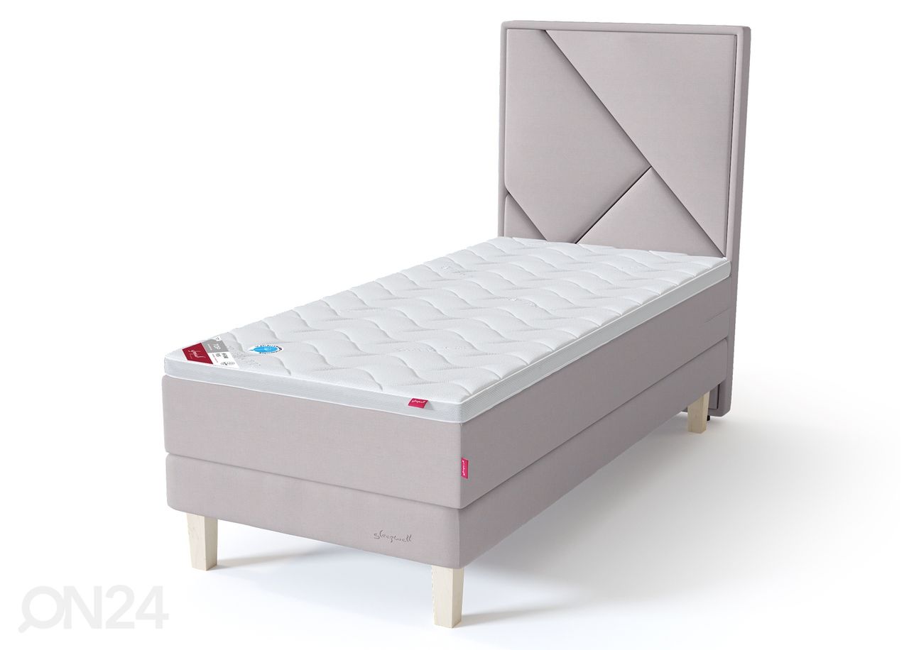 Sleepwell RED Kontinentaalvoodi alusraamil pehme 80x200 cm suurendatud